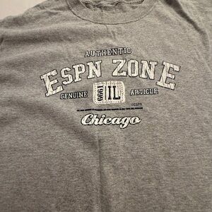 ESPN Zone Chicago - Tshirt Large ALSTYLE APPAREL & ACTIVEWEAR Cotton